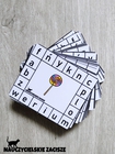 klamerkowy zestaw pomieszane litery pomoce dydaktyczne dla dzieci litery
