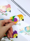 karty aktywności książka aktywizująca dla dzieci poznaję kolory barwy colors for kids nauczycielskie zacisze