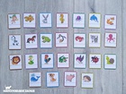 znaczki etykietki do szatni przedszkole szkoła zwierzątka